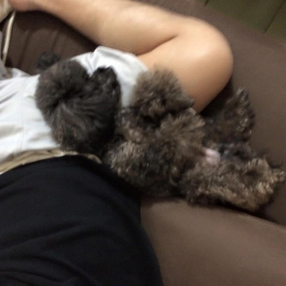 我的寶貝要乖乖喔,爸爸好想你!
