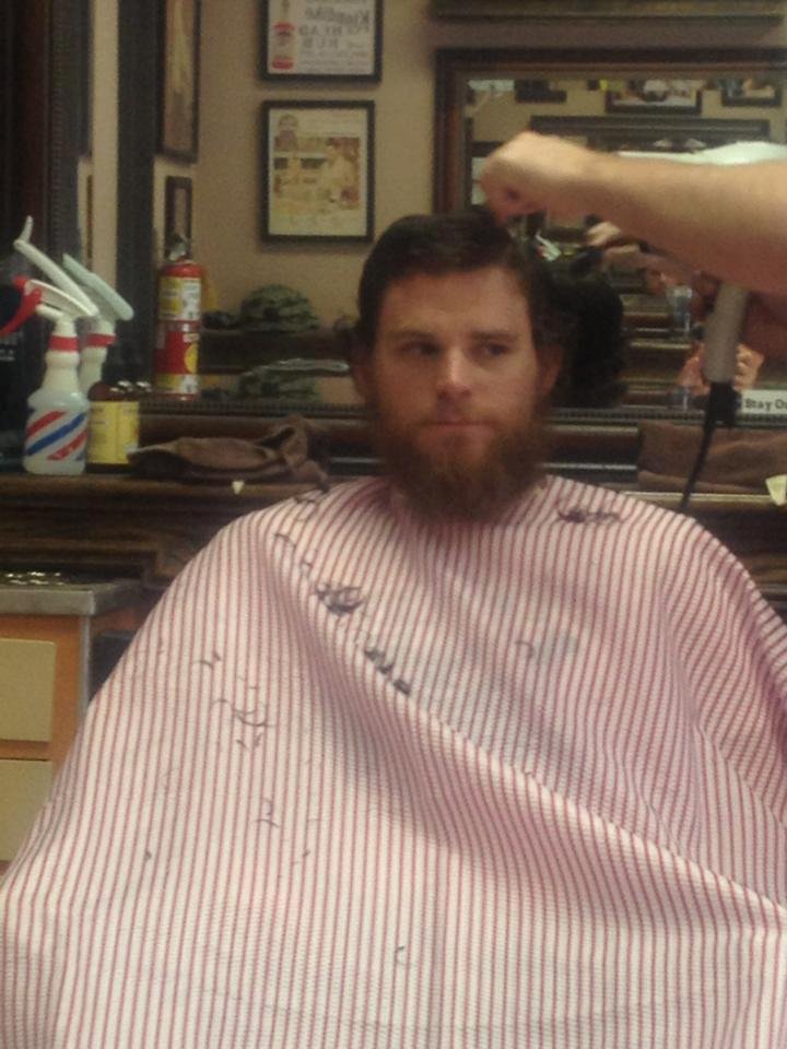 Time for the kid to cut that hair and beard
