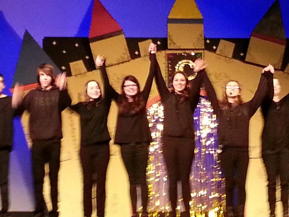 Kessa at the end of the show