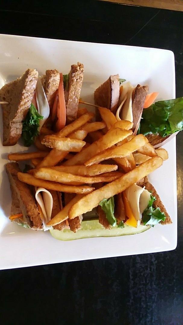 Lunch at the lumber yard in Marshfield,