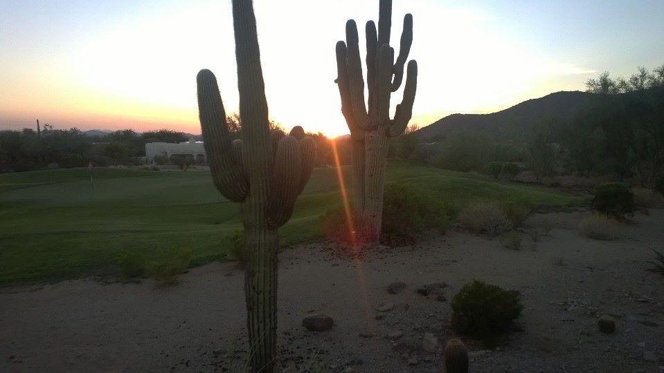 Sunset in Scottsdale az.