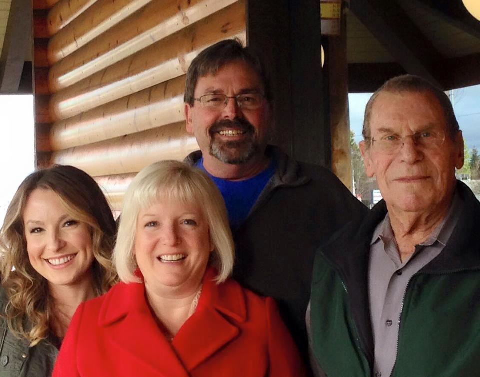 Amber, Jo, Bob Jr, and Bob Sr.