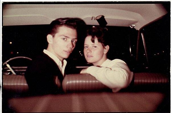Me & Joyce - 1965 in my '64 Ford Falcon
