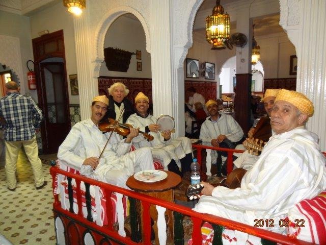 P_laying with the Moroccan band in Tangier!!!!