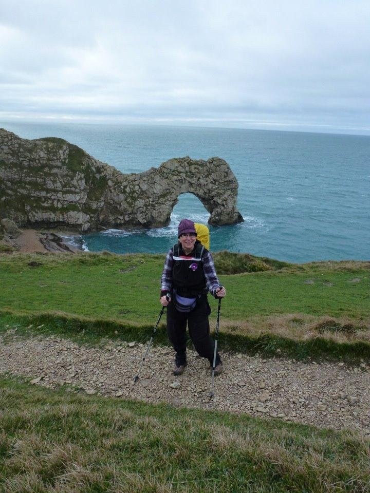 Great start to the hike yesterday; 10 miles with 4 big down-and-ups in the first 2 hours. Today was ok to start but rained on us for a couple of hours. But we're in a pub and dried out so happy as clams.