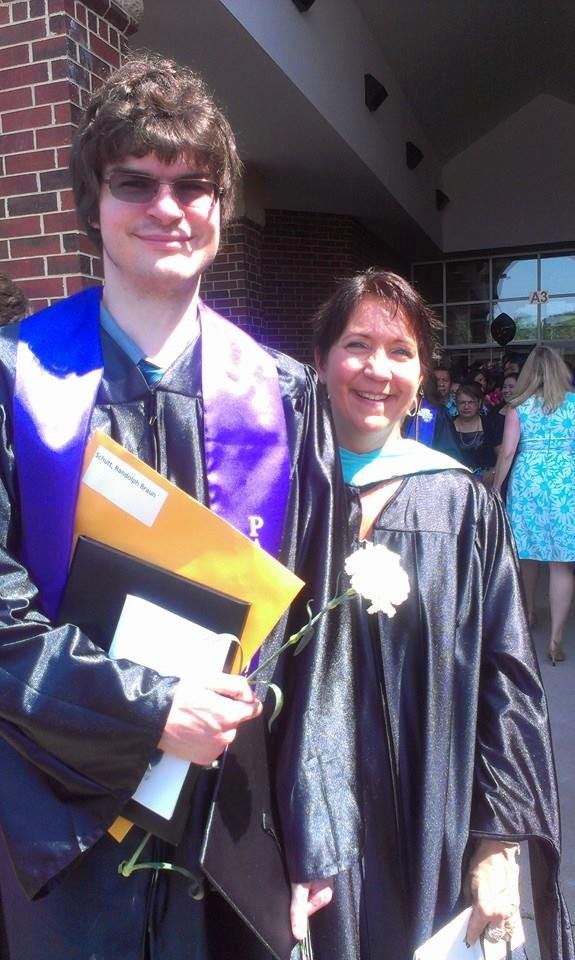 Thank you, Nancy Anne Hallanan, for your support during Randys high school years!