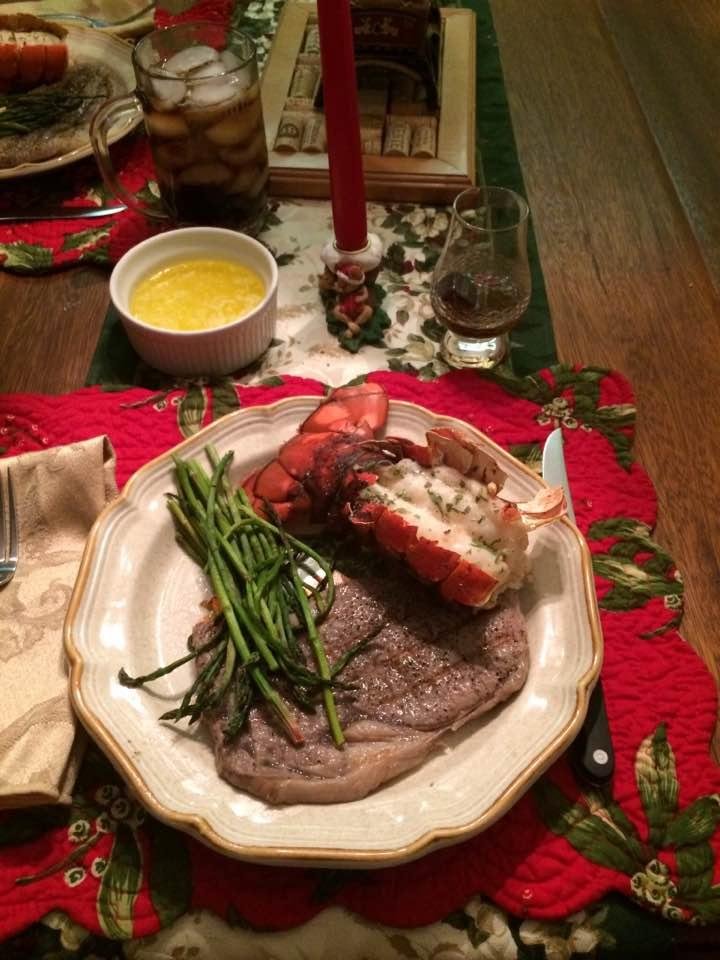 Came home to a Wonderful Birthday Dinner