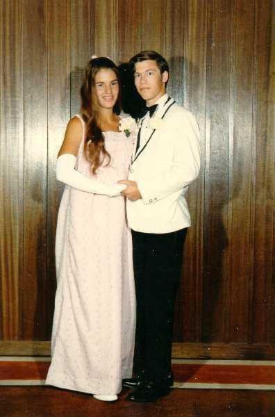 Reina and Daniel, Reina's high school senior ball. 4/72.