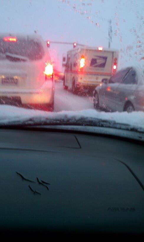 Bumper to bumper!