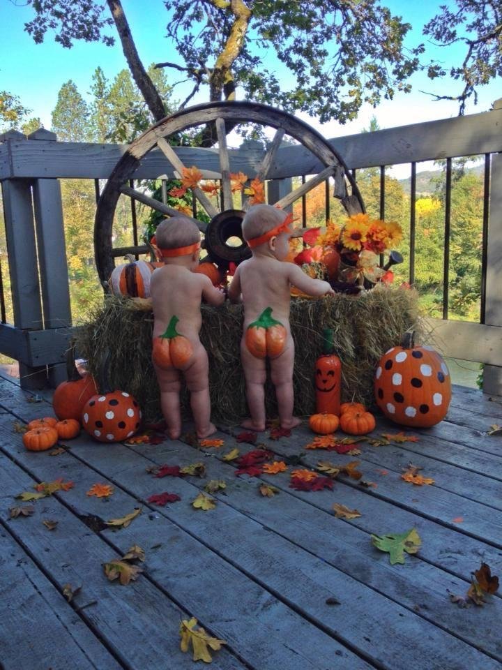 No butts about it, Happy Fall! Happy Halloween!