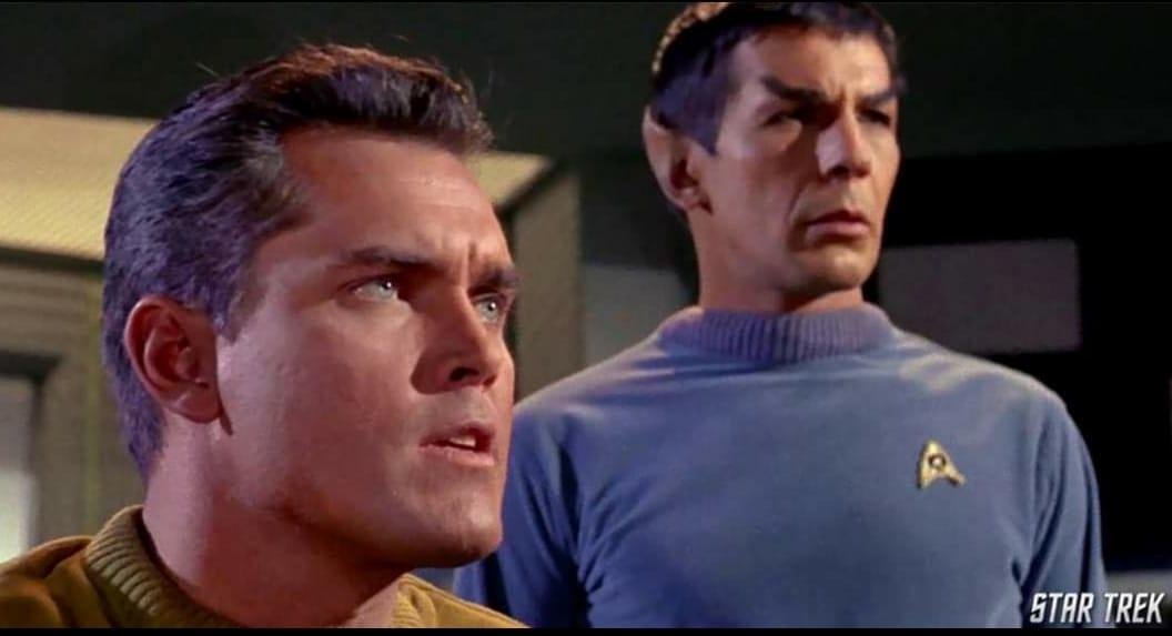 TBT...Watching Star Trek: The Original Series  Episode "The Cage" on Netflix. Going to watch the whole series. I was 11 years old then.