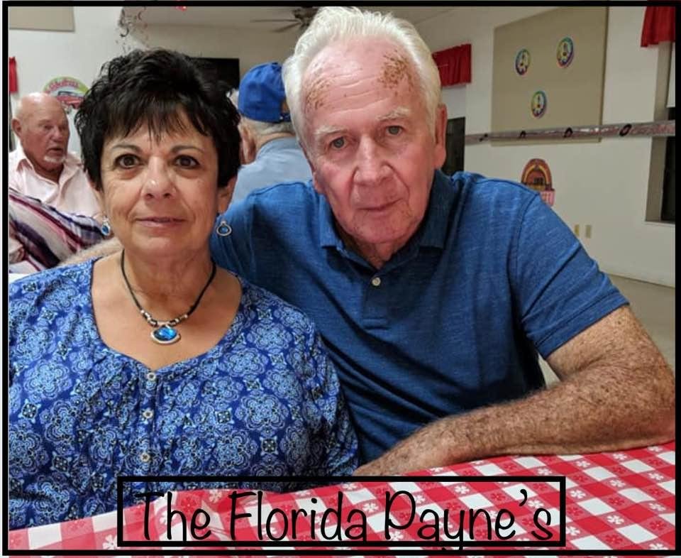 Great photo of The 2 of you.  Florida must agree with both of you. Look forward to seeing both of you when you head North again !