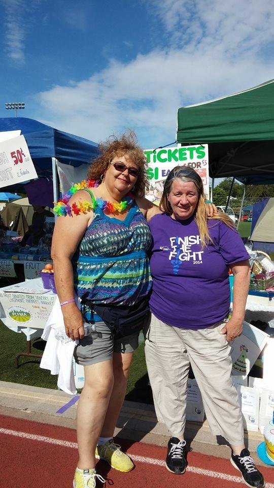 At Livermore Relay for Life