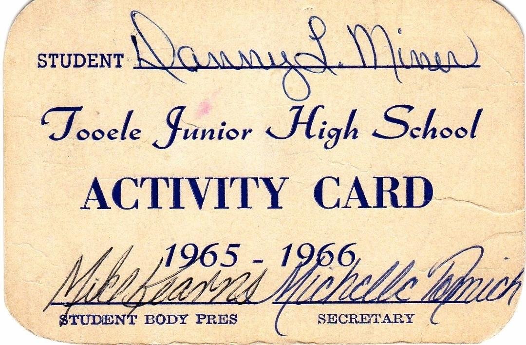 Danny Miner's album, Danny's Youth