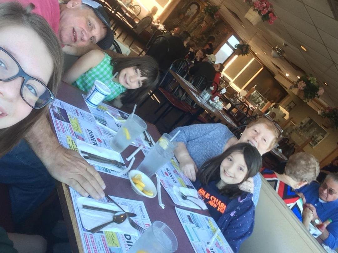 Hot Spot Breakfast with 3 of the grands