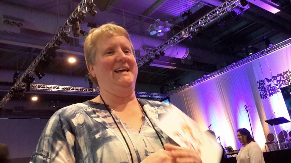 Jenna Amberge at annual conference