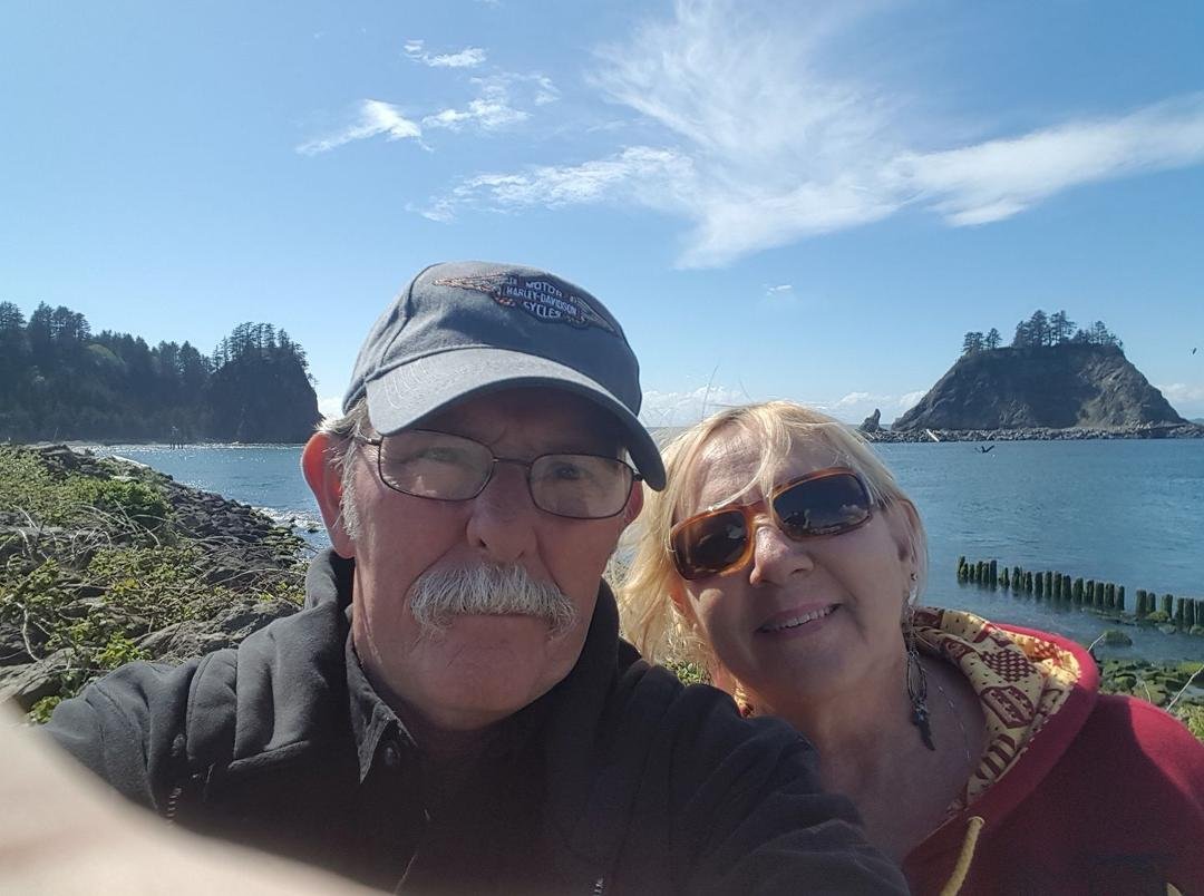 Checking out La Push first beach