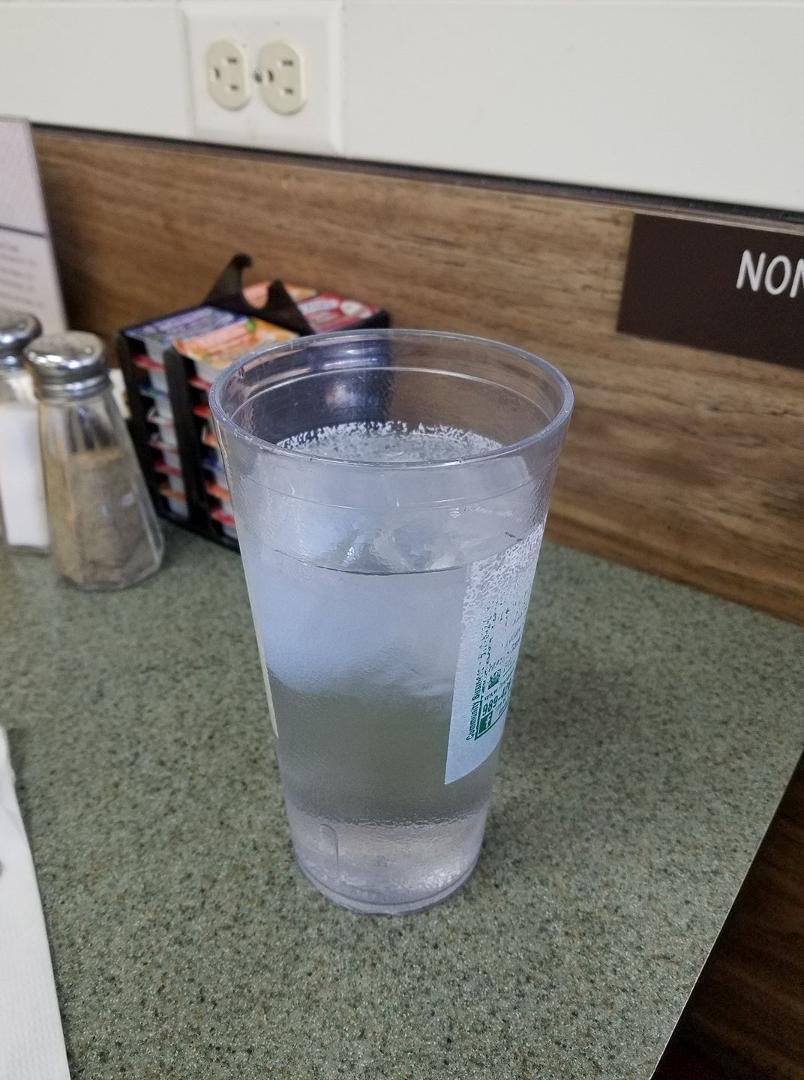 I tempted fate today. I drank a glass of Flint Michigan water.