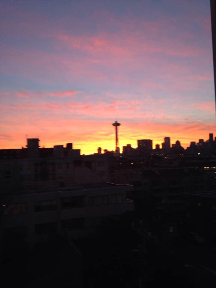 A new day with lifted heart!