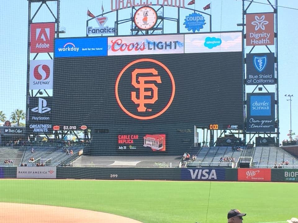 Beautiful day at the ball park!