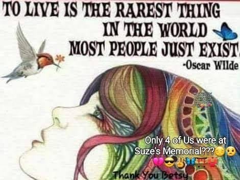 So Sad that, So Many we're Missing😔😥💔AN She Helped plan it !!! IT WAS BEAUTIFUL HER SISTER'S AND BROTHERS, DID HER PROUD🌹🥰Only Gina Despota C,Joanie D Mueller, Sue W Dalesandro ,Myself an My Husband 😥💔NO other Fri