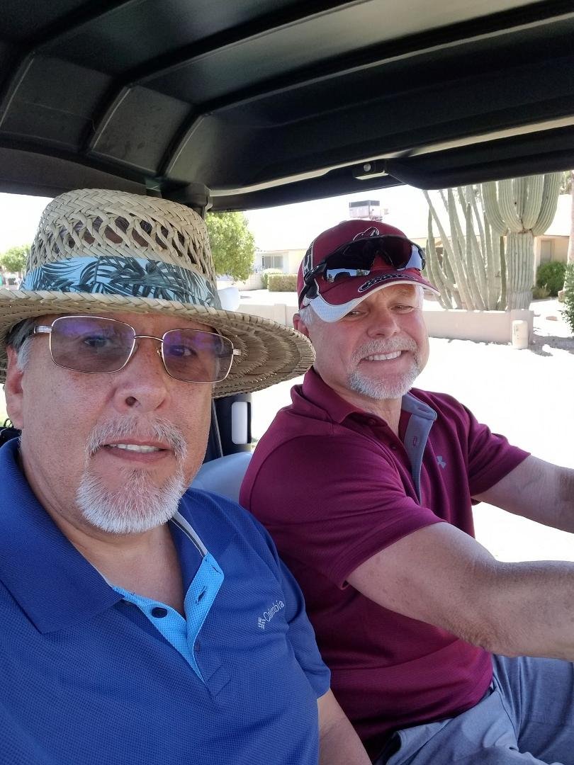 Last day before I leave back to California.
Enjoying a game of golf.