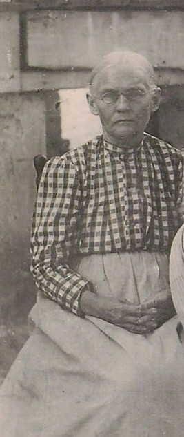 Sarah Jane "Sallie" Stokes Spivey...2nd Great Grandmother...Wife of David Polk Spivey. Picture from abt 1909 in Barbour County, AL.