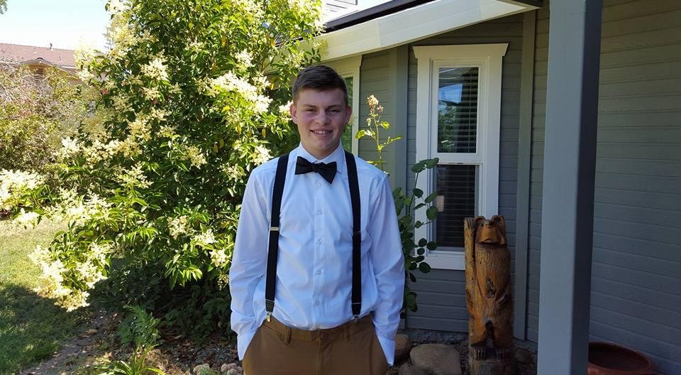 No 1 Grandson, Anthony, graduated from 8th grade, hooray