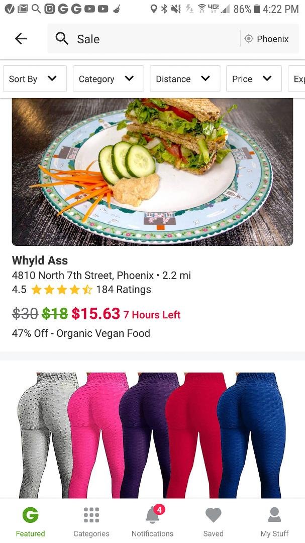 This is NOT photoshopped. It's a screen shot of a Groupon page. Couldn't stop laughing🤣!