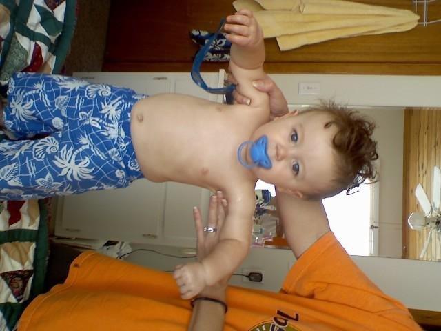 Ready and raring to go to the beach, 2008