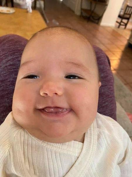 Love this happy Great-granddaughter, Charlotte. Love her dearly.