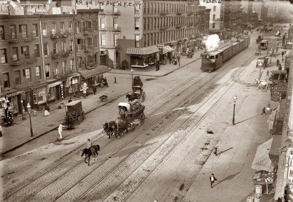 1913 photo of 7th Ave. in Manhattan NYC, NY