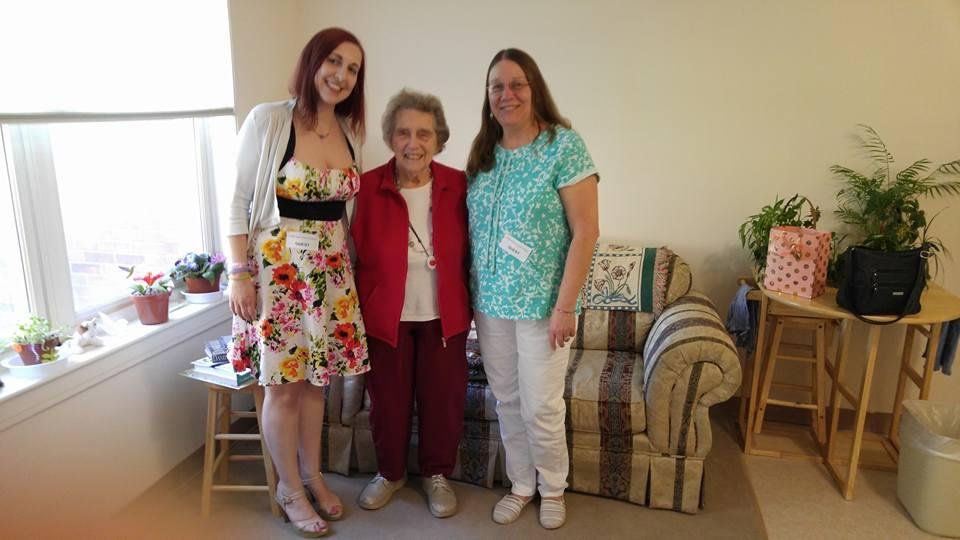 Mother's Day with Mom and Jess.