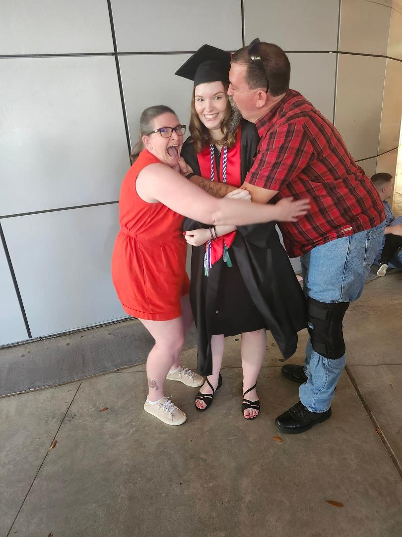 I think Mom and Dad are happy