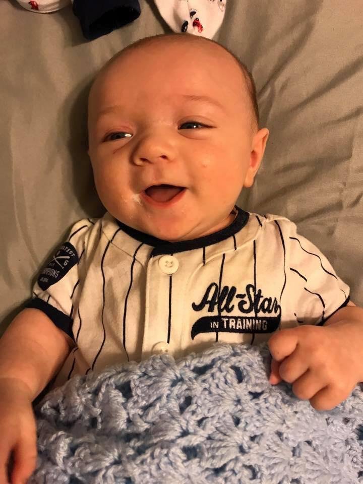 MY NEWEST GREAT GRANDSON CHRISTIAN