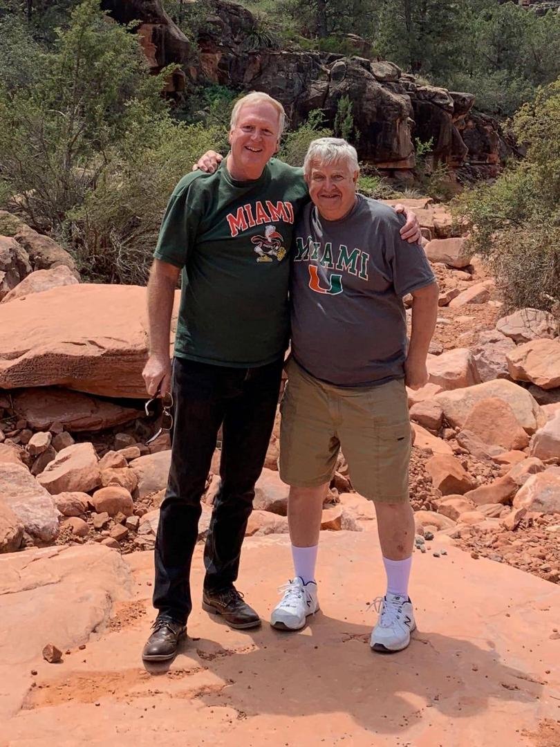 These two University of Miami freshman roomies never skipped a beat and picked up where they left off 50 years ago!
#friendsforlife