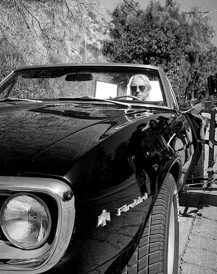 Weller rollin in classic American Pontiac Firebird Nice Ride Sir