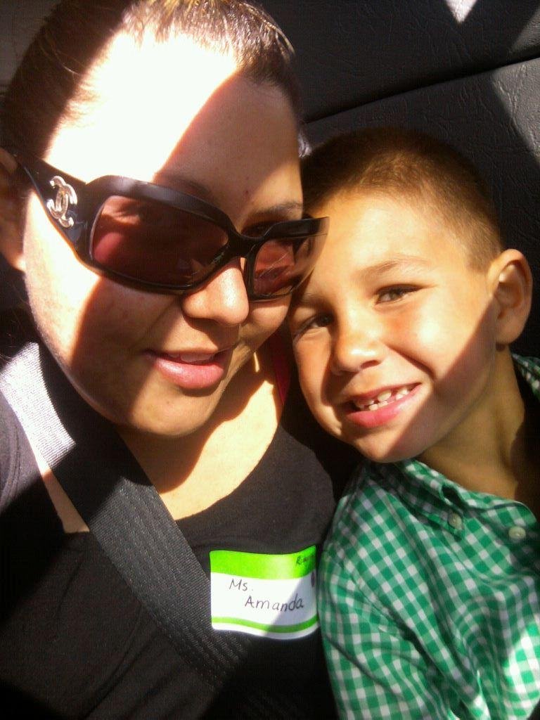 On our way to the living desert for mikals field trip yay