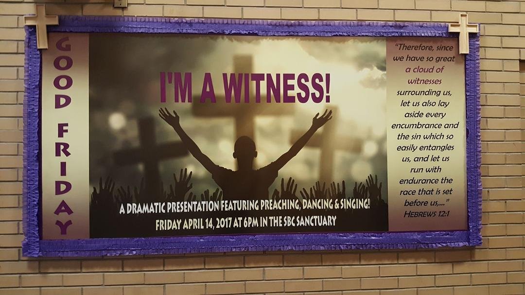 Please come out Good Friday service to witness this awesome production!!!