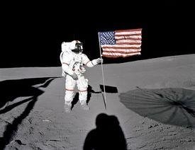 Apollo 14 American Flag