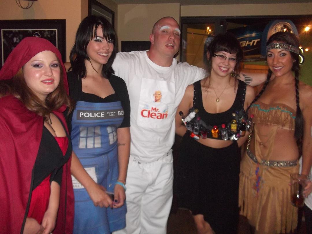 KEVIN AND THE LADY'S HALLOWEEN NIGHT "MR. CLEAN"