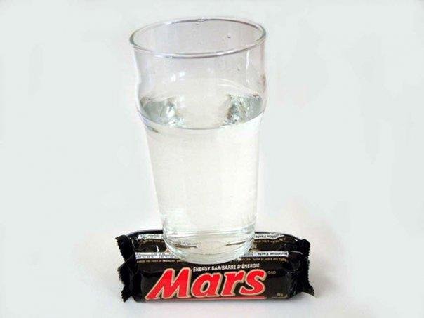 Amazing Discovery! Graphical proof that there can be water on Mars!