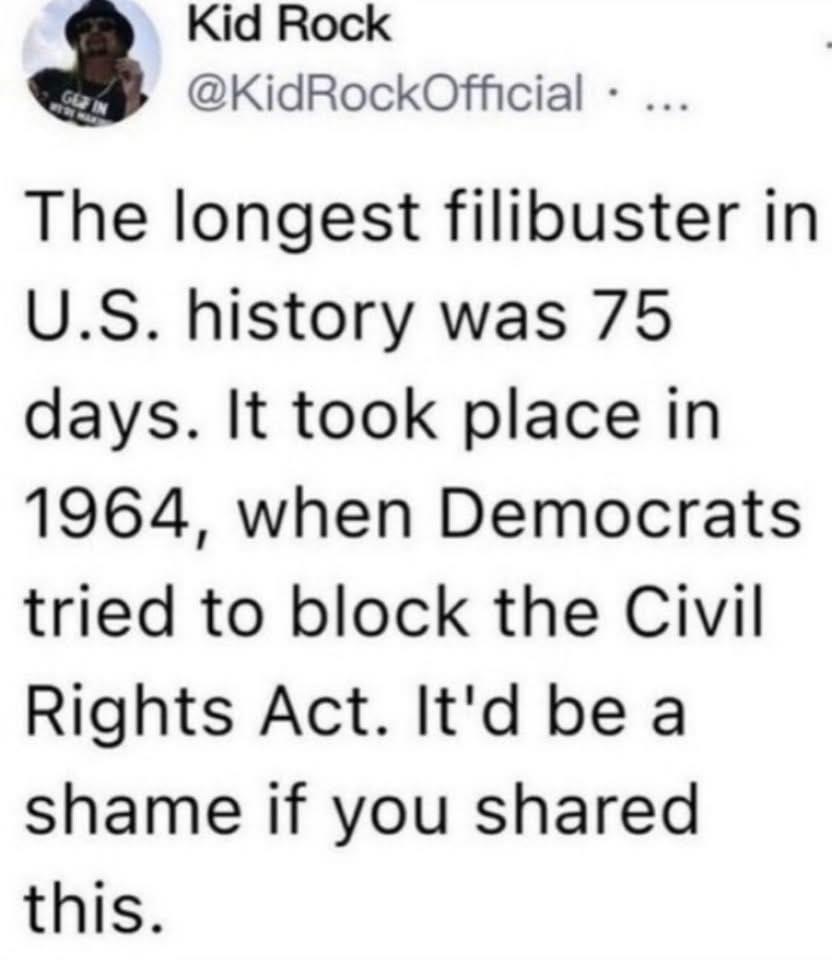 Think about this!!! Democrats are not your FRIEND!
