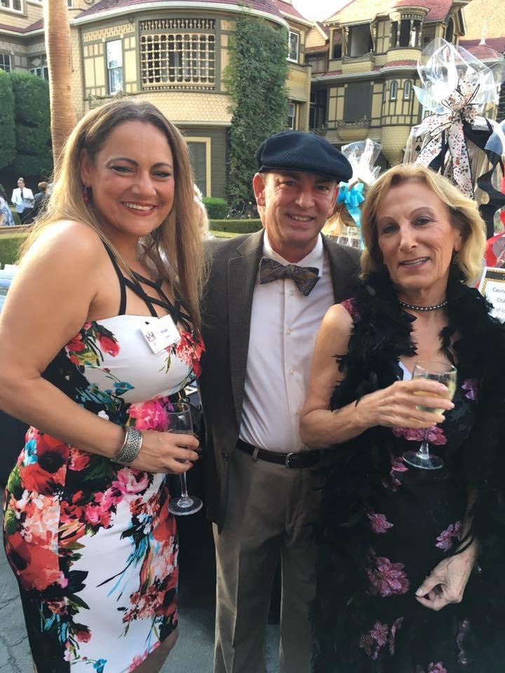 St. John charity dinner at winchester mystery house. Theme was Great Gatsby