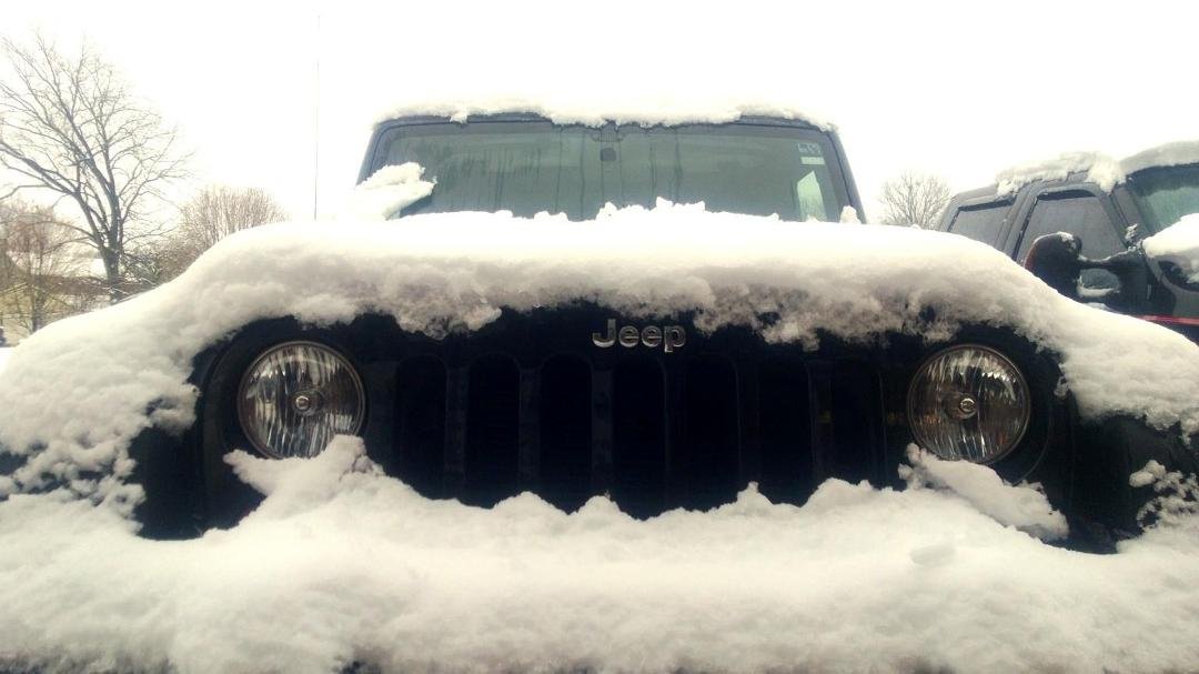 Last week we had two days of 80 degrees. Today, the third day of spring, we have this.