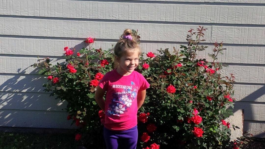 Our Ashlynn and Denny's roses