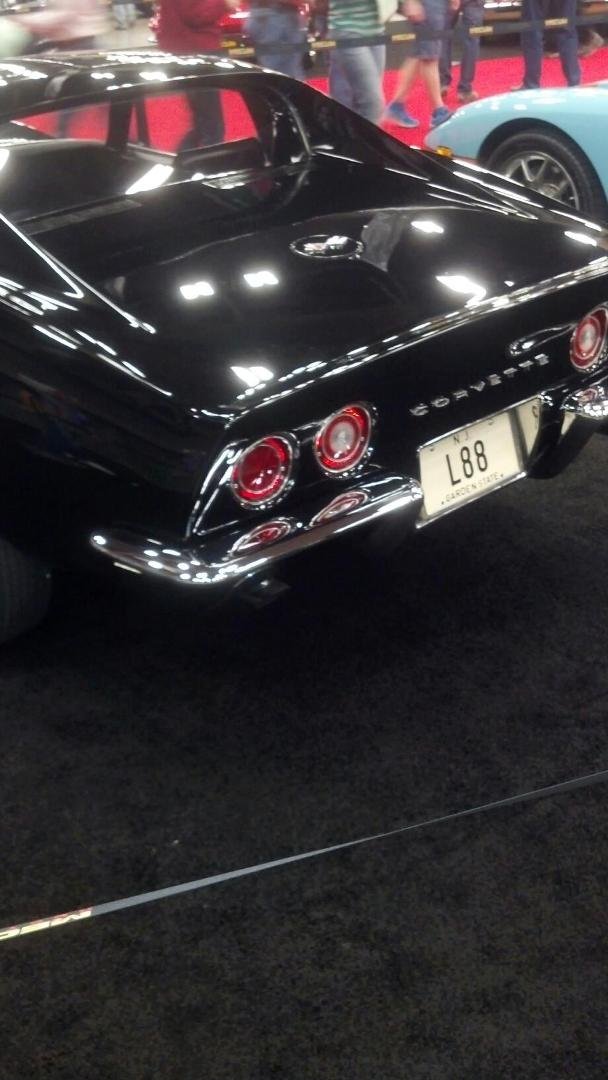 A real black with black interior 1969 L88 Corvette just bid to $850,000! Did not meet the million dollar reserve! Unreal cars being offered here at the Austin Texas Mecum Auction!