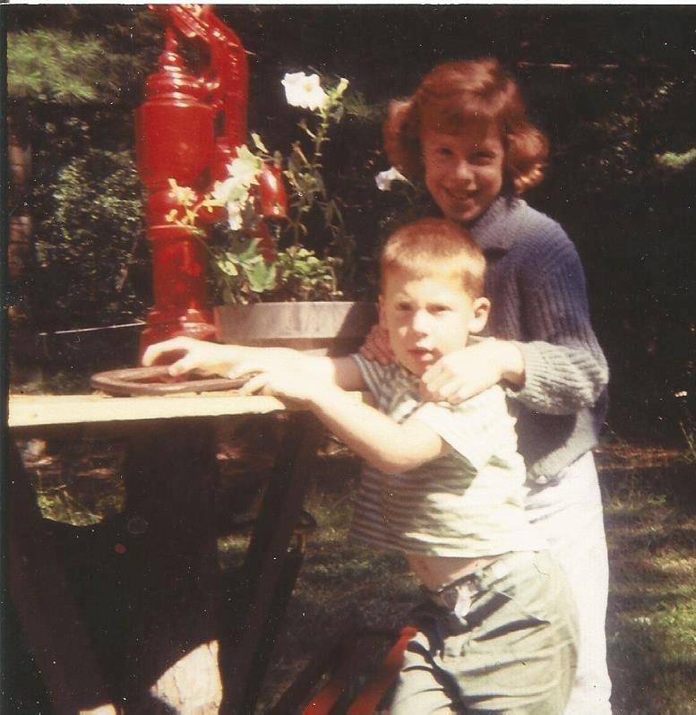 TBT- Came across this gem looking through old albums. This was taken at my Aunt Alice's cottage in Windham, Maine. Brian Runge