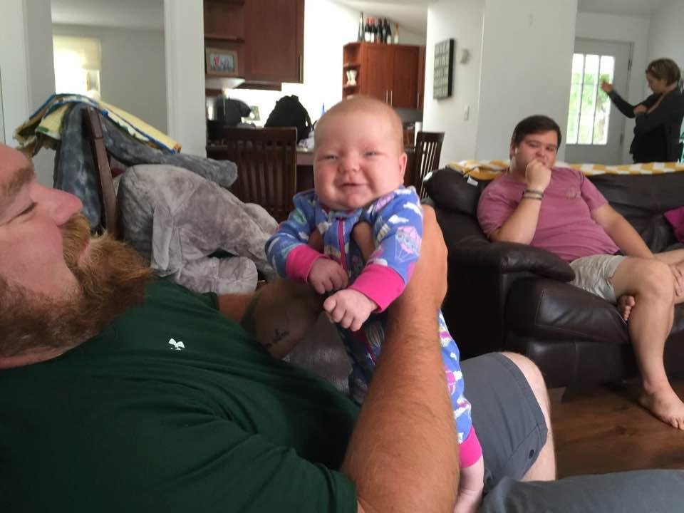 Smiles for grandpa