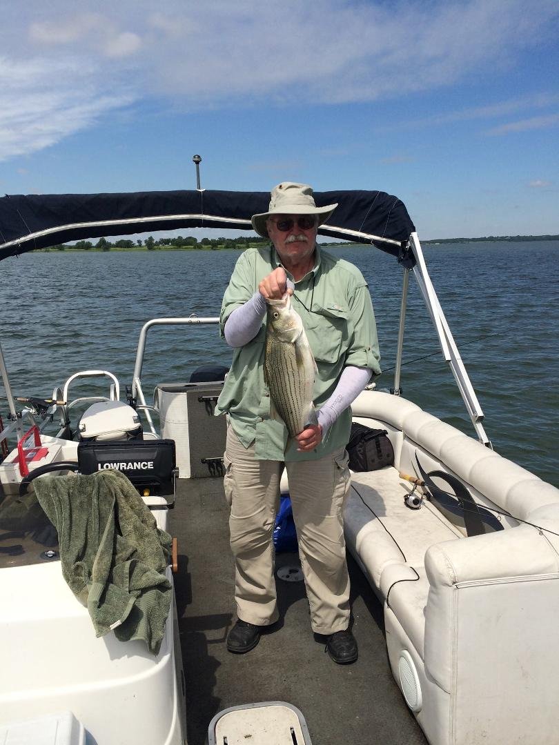 Leonard Arnold with the big one of the trip